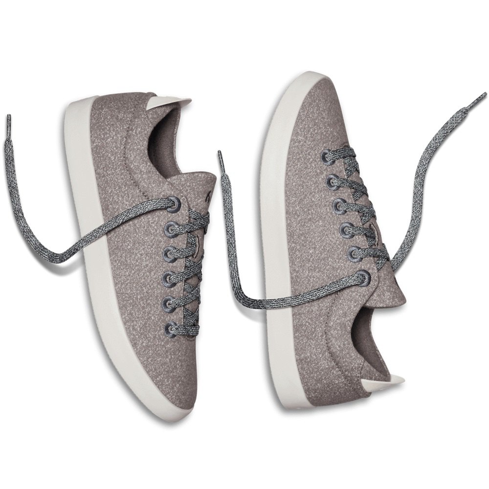 Allbirds Women\'s Wool Pipers - Sneakers Grey - VOW742136